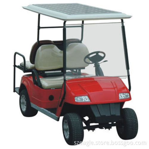 Electric Golf Carts, 2 Seats/CE Certified/Solar Panel/48V/185W/Extended Range and Curtis Controller